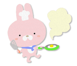 PASTEL RABBIT & FRIENDS sticker #11272333