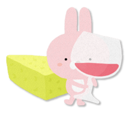 PASTEL RABBIT & FRIENDS sticker #11272334