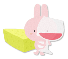 PASTEL RABBIT & FRIENDS sticker #11272334