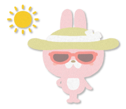 PASTEL RABBIT & FRIENDS sticker #11272338