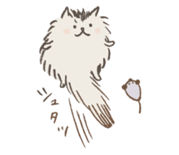 MOHIKAN  Cat sticker #11272478