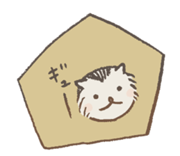 MOHIKAN  Cat sticker #11272488