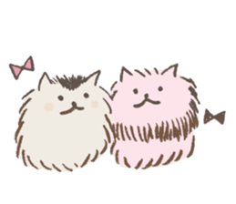 MOHIKAN  Cat sticker #11272493