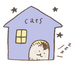 MOHIKAN  Cat sticker #11272499