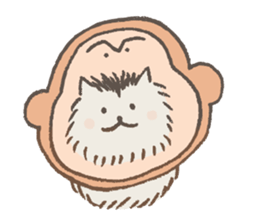 MOHIKAN  Cat sticker #11272503