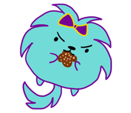 Cool Green Dog sticker #11272904