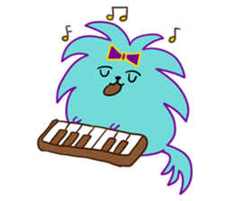 Cool Green Dog sticker #11272910