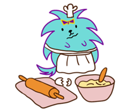 Cool Green Dog sticker #11272918