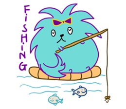 Cool Green Dog sticker #11272920