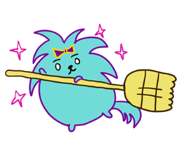 Cool Green Dog sticker #11272921