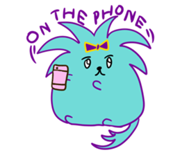 Cool Green Dog sticker #11272922