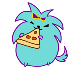 Cool Green Dog sticker #11272923