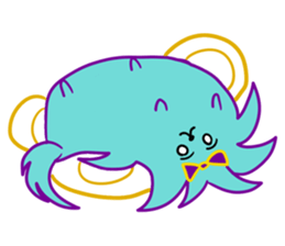 Cool Green Dog sticker #11272925