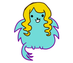 Cool Green Dog sticker #11272927