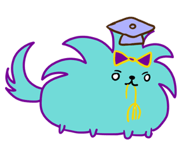 Cool Green Dog sticker #11272928