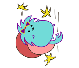 Cool Green Dog sticker #11272930