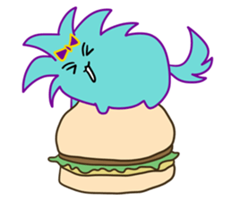 Cool Green Dog sticker #11272932