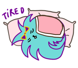 Cool Green Dog sticker #11272934