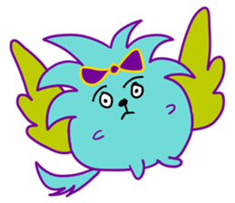 Cool Green Dog sticker #11272935