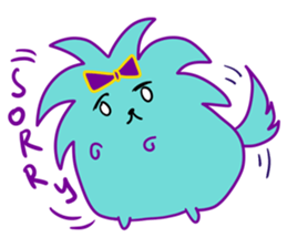 Cool Green Dog sticker #11272936