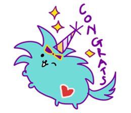 Cool Green Dog sticker #11272938