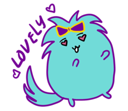 Cool Green Dog sticker #11272939