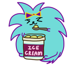 Cool Green Dog sticker #11272940