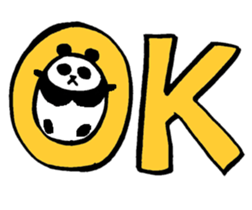 Marumaru-Panda!2 sticker #11272951