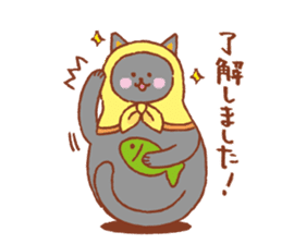 nekoryoshka(cat matryoshka doll) sticker #11273104