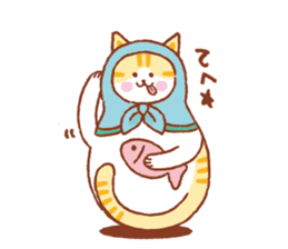 nekoryoshka(cat matryoshka doll) sticker #11273110