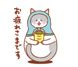 nekoryoshka(cat matryoshka doll) sticker #11273113