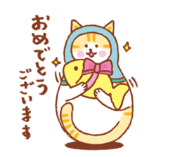 nekoryoshka(cat matryoshka doll) sticker #11273122