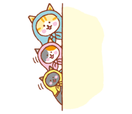 nekoryoshka(cat matryoshka doll) sticker #11273131