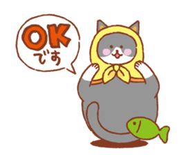 nekoryoshka(cat matryoshka doll) sticker #11273132