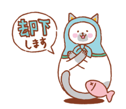 nekoryoshka(cat matryoshka doll) sticker #11273133