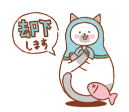 nekoryoshka(cat matryoshka doll) sticker #11273133