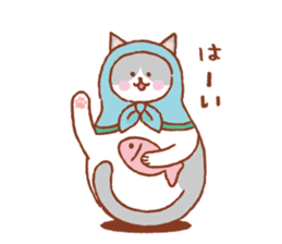 nekoryoshka(cat matryoshka doll) sticker #11273141