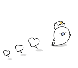 Animal? No! ! Balloon3 "Honorific" sticker #11273581