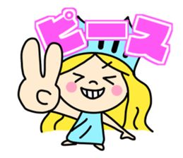 the liberty of goddess sticker #11273676