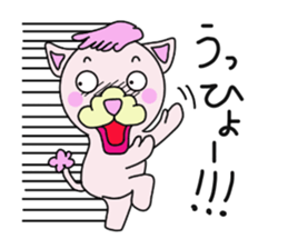 toy poodle of shaved sides sticker #11274128