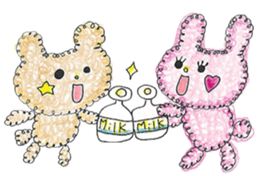 MOKO,MOHA...by HAPPY!!!-HAPPY!!!,1st sticker #11274741