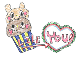 MOKO,MOHA...by HAPPY!!!-HAPPY!!!,1st sticker #11274745