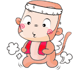 A Little Babie-Monkey sticker #11275566