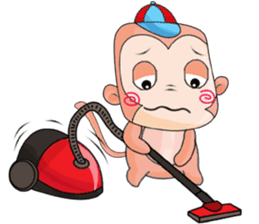 A Little Babie-Monkey sticker #11275567