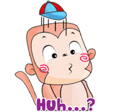 A Little Babie-Monkey sticker #11275570