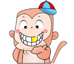 A Little Babie-Monkey sticker #11275579