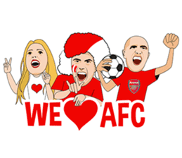 The Awesome Arsenal FC Sticker Pack! sticker #11275927