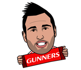 The Awesome Arsenal FC Sticker Pack! sticker #11275928