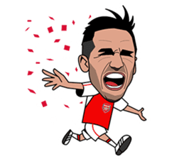 The Awesome Arsenal FC Sticker Pack! sticker #11275938
