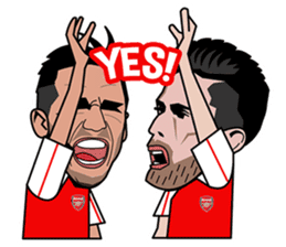 The Awesome Arsenal FC Sticker Pack! sticker #11275941